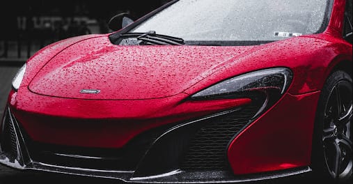 McLaren with a fresh ceramic coating