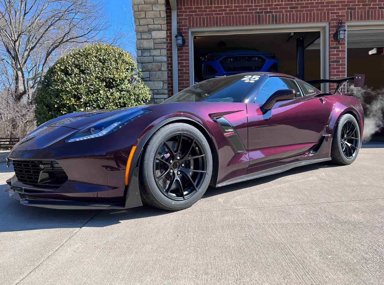 Corvette after paint correction